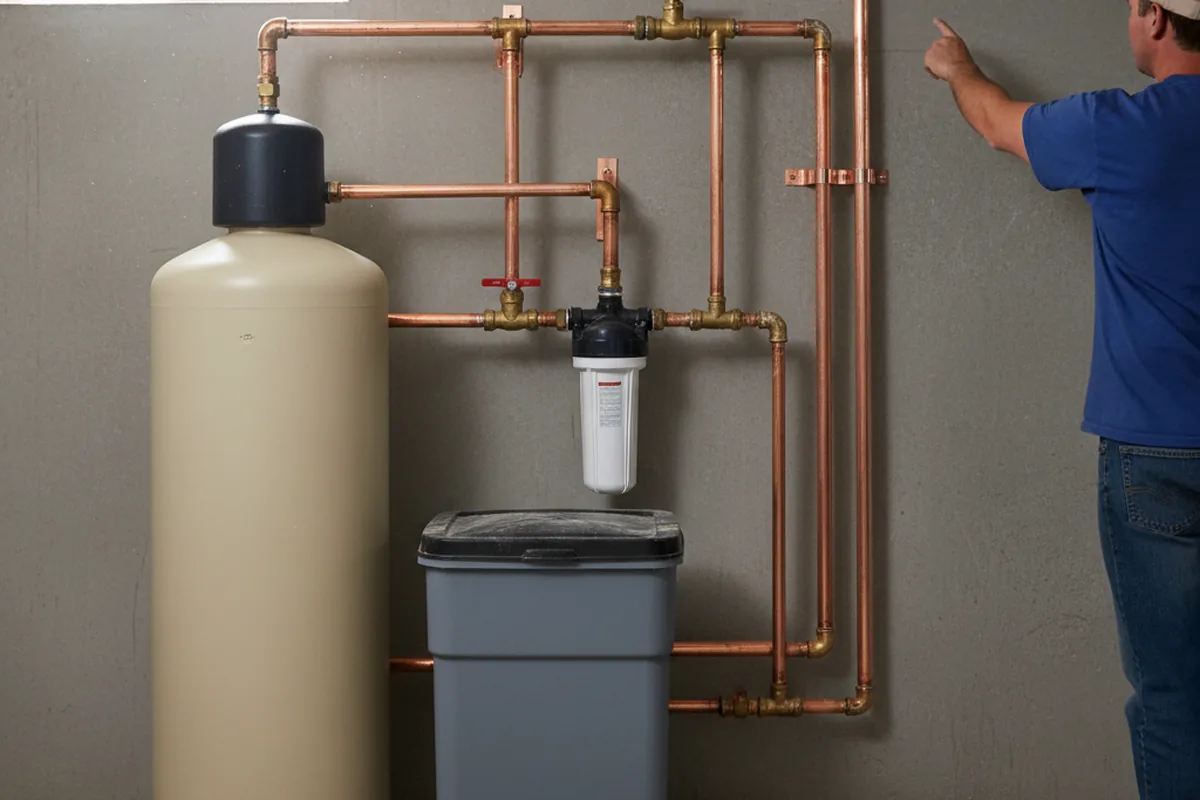 Whole-house water treatment system installed in Richardsville